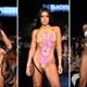 MIAMI BEACH, FLORIDA - JULY 15: A model walks the runway wearing Black Tape Project at Miami Swim Week powered by Art Hearts Fashion at Faena Forum on July 15, 2022 in Miami Beach, Florida. (Photo by Arun Nevader/Getty Images for Art Hearts Fashion)